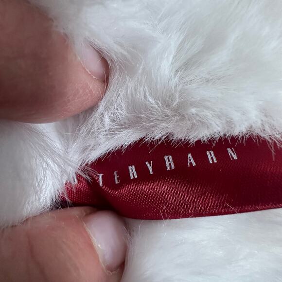 Pottery Barn Slippers National Lampoon Vacation Cat NWOT Size Medium Xmas Lights - Picture 4 of 10